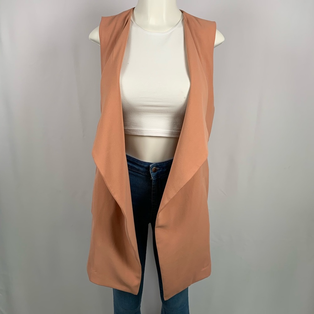 Pink Sleeveless Trench Size Medium